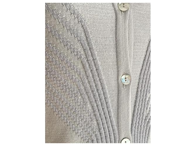 Thierry Mugler Cardigan Blu Pastello - vista 3