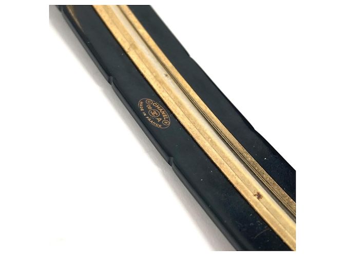 Fermaglio per capelli in plastica nera Chanel Nero - vista 11