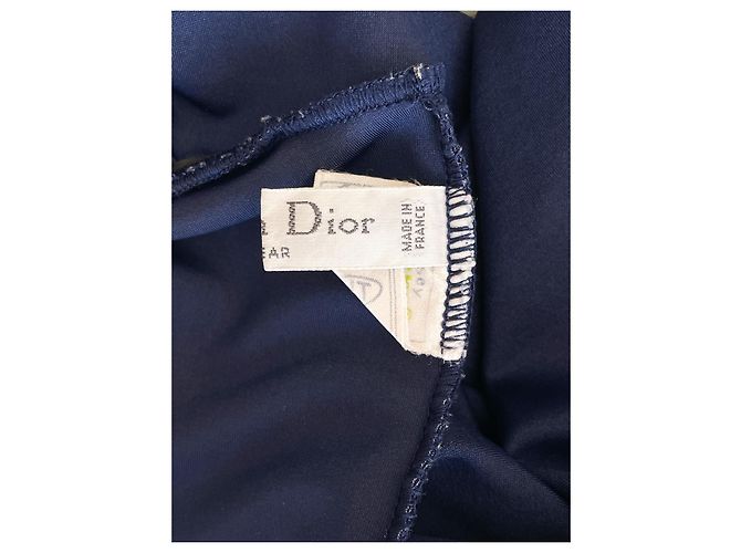 Costume intero Christian Dior blu navy - vista 10