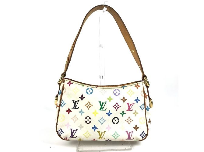 Louis Vuitton Monogram Multicolor Lodge PM Schultertasche Weiß - Ansicht 2