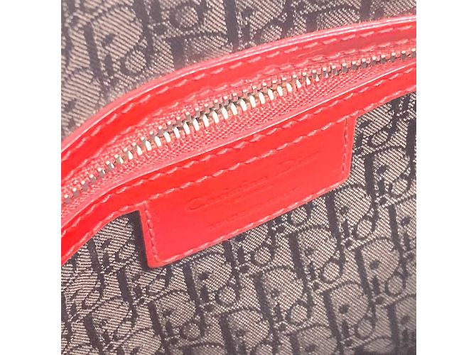 Borsa a mano Dior Cannage Lady di Christian Dior Rosso - vista 14