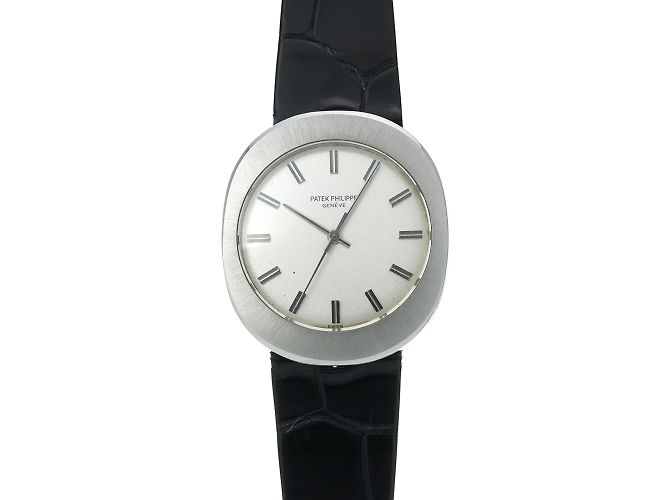 Reloj automático antiguo para hombre Patek Philippe 3580A de plata - vista 2