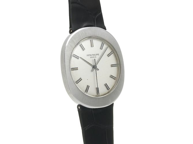 Reloj automático antiguo para hombre Patek Philippe 3580A de plata - vista 4