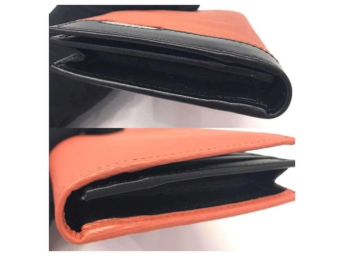 Bulgari Bvlgari Octo Serpenti Scaglie Long Wallet Pink Orange - view 4