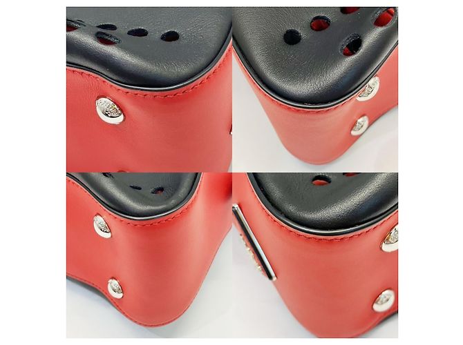 Borsa a spalla in pelle nera Prada Nero - vista 3