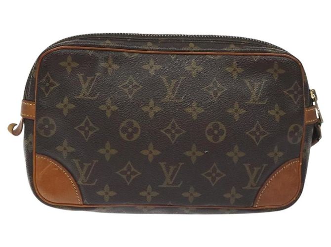 LOUIS VUITTON Monogram Marly Dragonne GM Borsa Clutch M51825 LV Auth bs26998 Monogramma - vista 2
