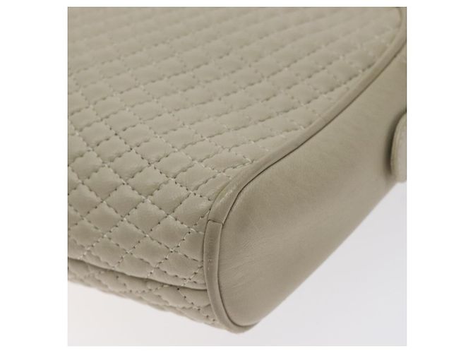 Borsa a Spalla BALLY in Pelle Beige Oro Auth BA3408 D'oro - vista 15