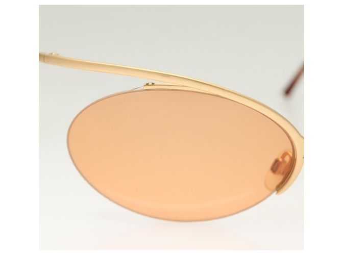 Gafas de sol CHANEL metal naranja CC Auth SW927 - vista 4