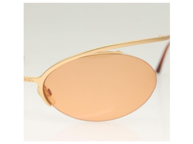 Gafas de sol CHANEL metal naranja CC Auth SW927 - vista 5