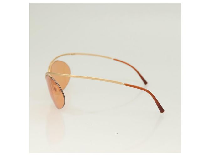 Gafas de sol CHANEL metal naranja CC Auth SW927 - vista 7