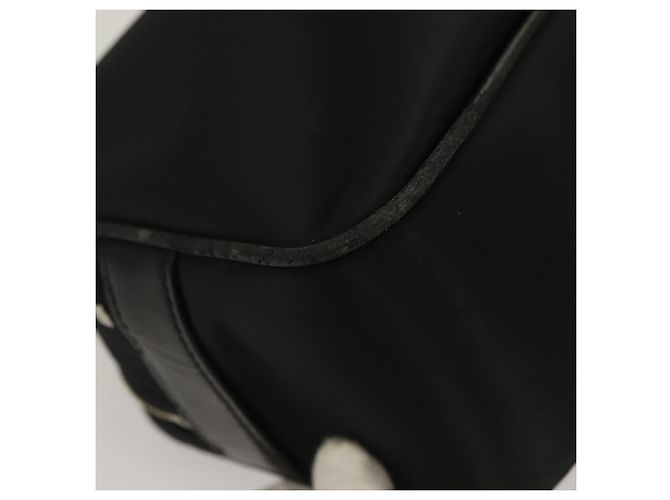Borsa a tracolla BURBERRY in nylon nero argento autentica bs27160 - vista 15