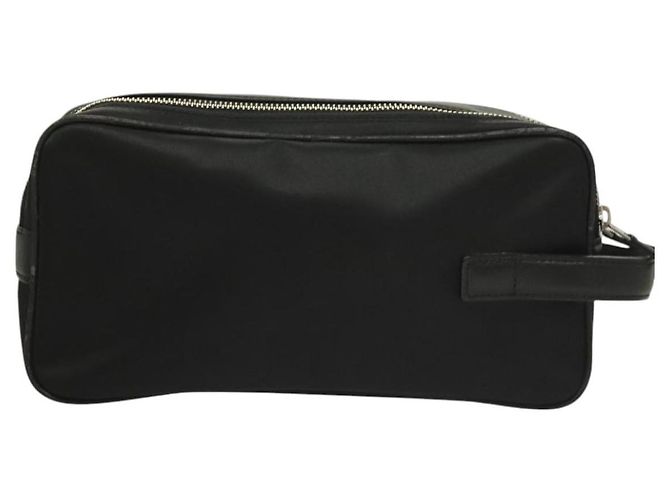 Borsa a tracolla BURBERRY in nylon nero argento autentica bs27160 - vista 2