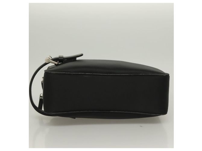 Borsa a tracolla BURBERRY in nylon nero argento autentica bs27160 - vista 6