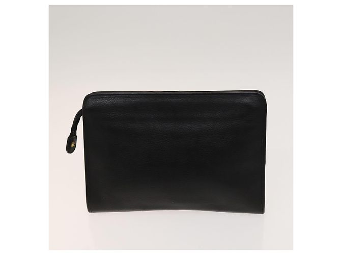 Borsa a spalla Burberry Nova Check in nylon e pelle 3 set nero marrone Auth bs27232 - vista 11