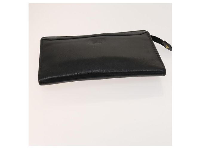 Borsa a spalla Burberry Nova Check in nylon e pelle 3 set nero marrone Auth bs27232 - vista 14