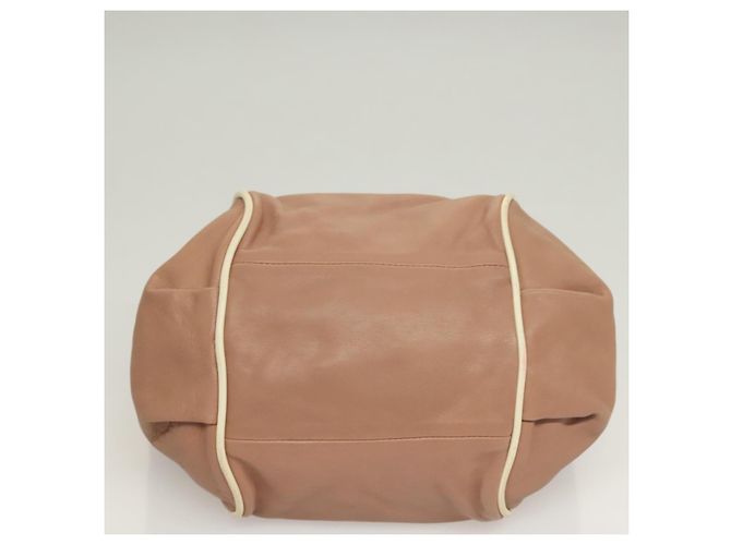 Chloé Etel Borsa a Mano in Pelle 2 in 1 Rosa Argento Auth BA3474 - vista 9