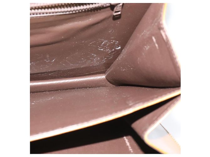 Borsa a mano BALLY in pelle 2 vie marrone oro Auth BA3625 D'oro - vista 19