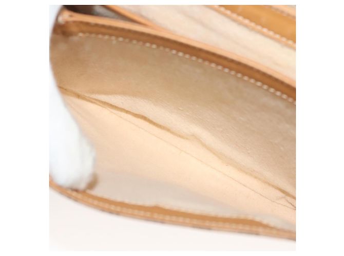Gucci Borsa a spalla Micro GG Supreme PVC Beige Oro Auth ki5787 D'oro - vista 21