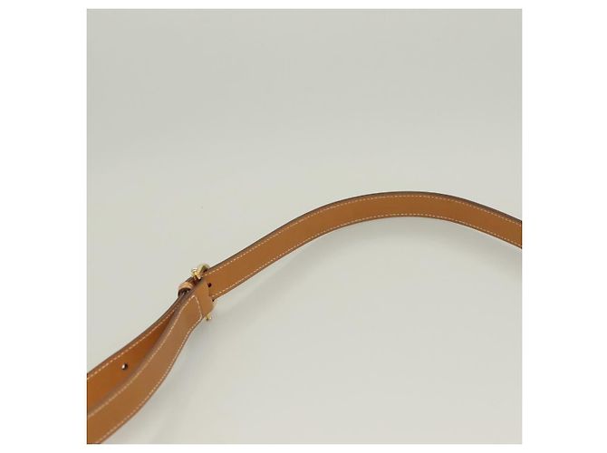 Gucci Borsa a spalla Micro GG Supreme PVC Beige Oro Auth ki5787 D'oro - vista 8