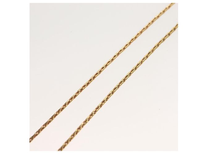 Collana Christian Dior metallo oro Auth SW947 D'oro - vista 12