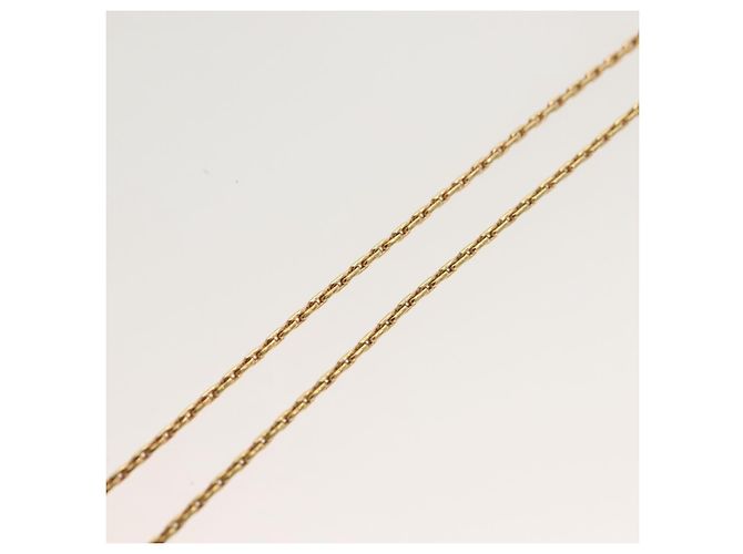 Collana Christian Dior metallo oro Auth SW947 D'oro - vista 13