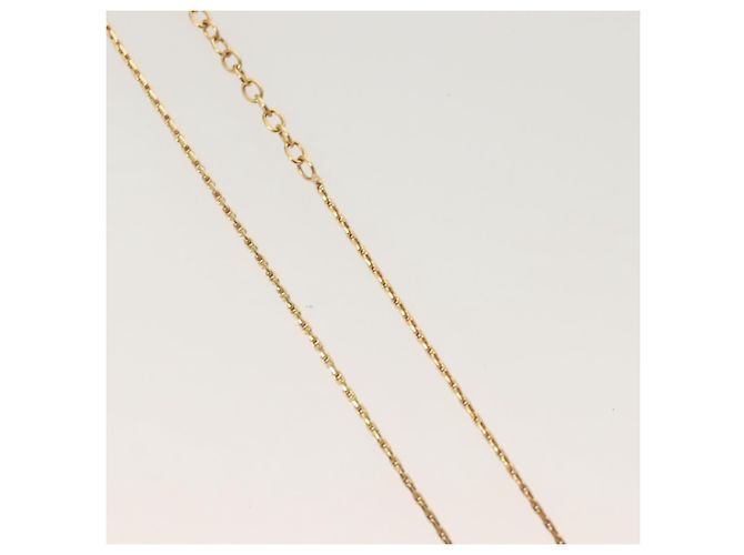 Collana Christian Dior metallo oro Auth SW947 D'oro - vista 6