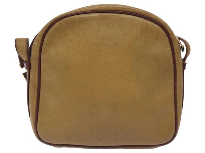 CARTIER Borsa a Spalla Must Line Pelle Marrone Oro Auth BA3580 D'oro - vista 3
