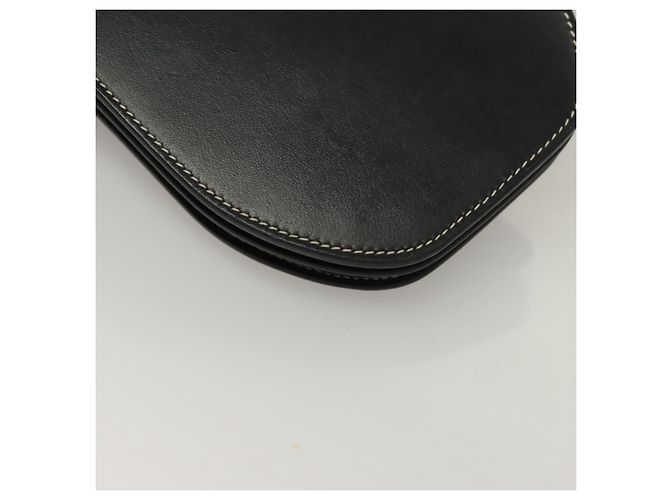 Borsa a vita in pelle nera e oro Burberry Auth bs27391 Nero D'oro - vista 16