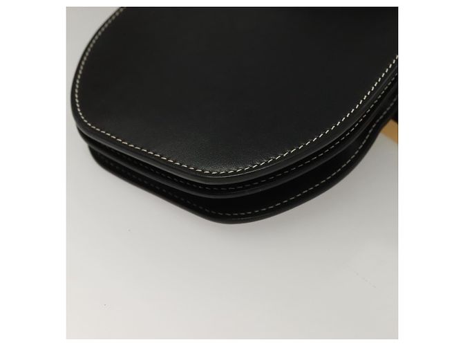 Borsa a vita in pelle nera e oro Burberry Auth bs27391 Nero D'oro - vista 17