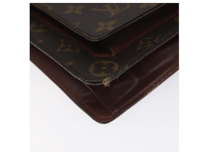 LOUIS VUITTON Monogram Monceau 28 Borsa a Mano M51185 LV Auth 130236 Monogramma - vista 14