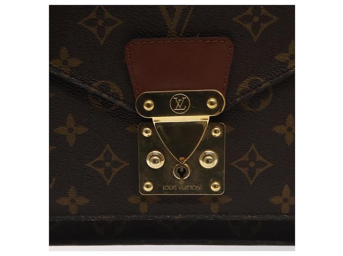 LOUIS VUITTON Monogram Monceau 28 Borsa a Mano M51185 LV Auth 130236 Monogramma - vista 18