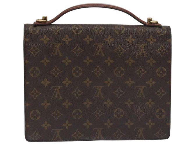 LOUIS VUITTON Monogram Monceau 28 Borsa a Mano M51185 LV Auth 130236 Monogramma - vista 2