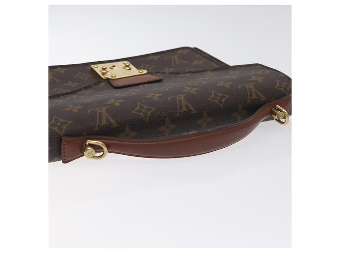 LOUIS VUITTON Monogram Monceau 28 Borsa a Mano M51185 LV Auth 130236 Monogramma - vista 7