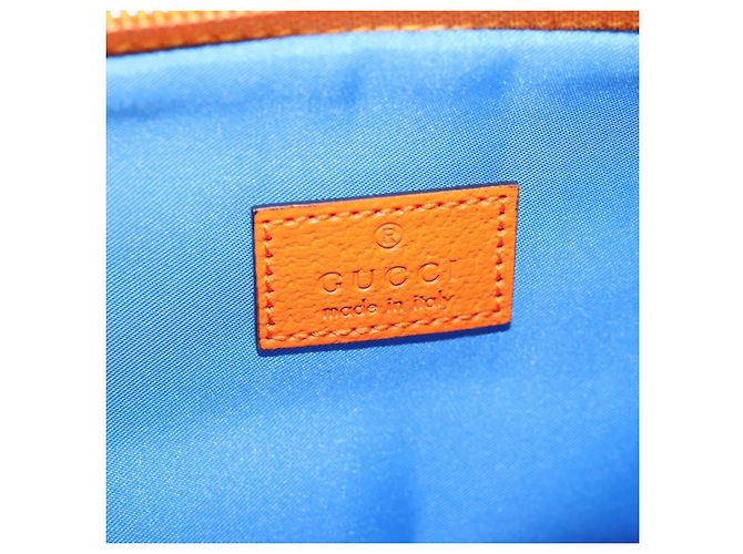 Borsa a vita GUCCI Nylon Argento Viola 752102 Auth 127885M Porpora - vista 18