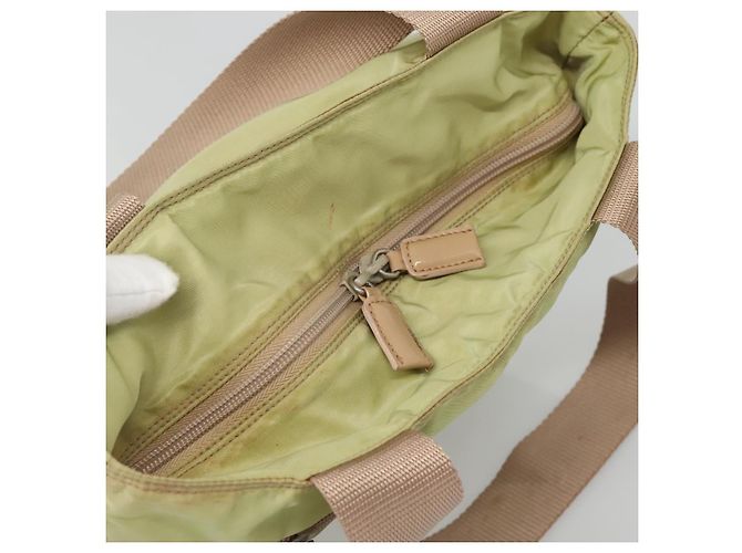 PRADA Tote Bag Nylon Hellgrün Auth 127872 - Ansicht 6