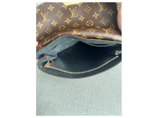 Louis Vuitton Saint-Placide in Python Marrone - vista 9