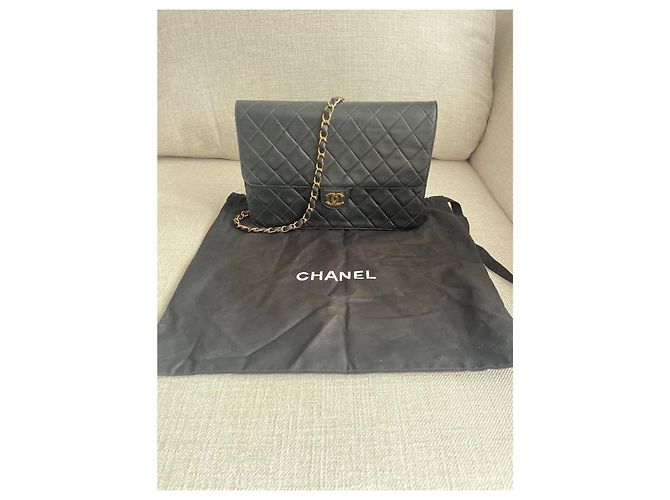 Chanel Timeless Carré vintage Schwarz - Ansicht 2