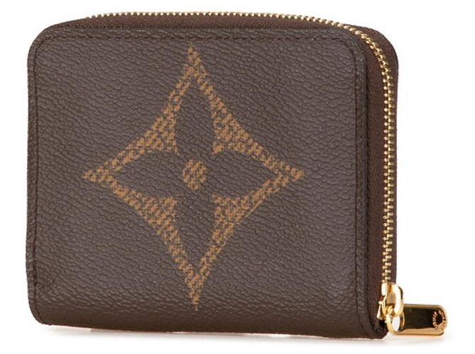 Monedero Zippy Monogram Gigante Louis Vuitton Castaño - vista 2