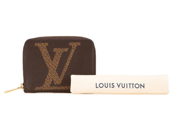 Monedero Zippy Monogram Gigante Louis Vuitton Castaño - vista 8