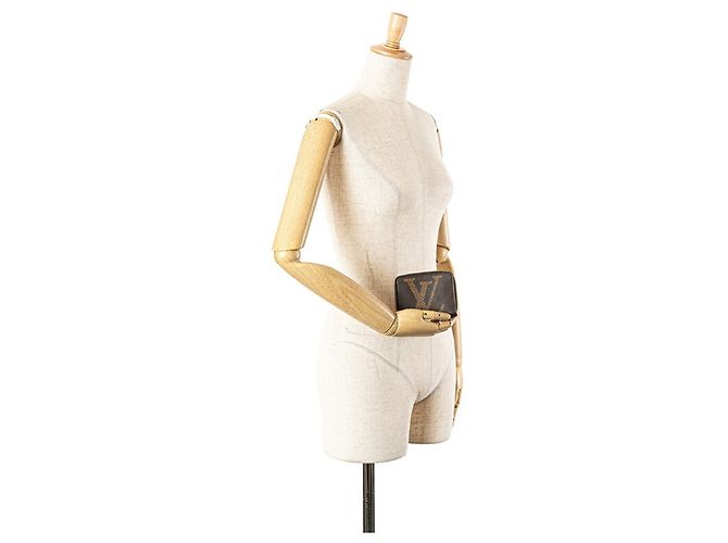 Monedero Zippy Monogram Gigante Louis Vuitton Castaño - vista 9