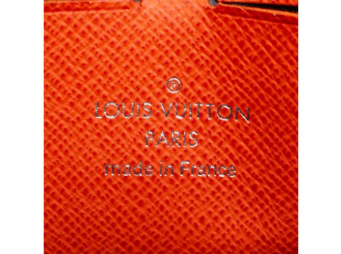 Pochette Voyage MM en cuir Epi Damier Graphite de Louis Vuitton Noir Bleu Marine - vue 5