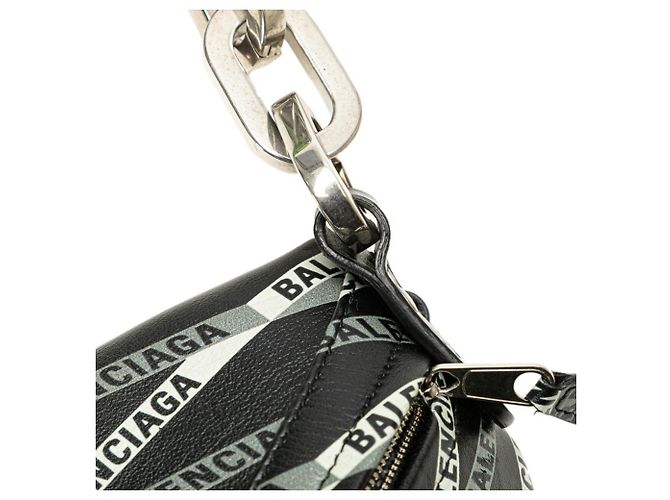Marsupio souvenir Balenciaga Nero Verde - vista 4