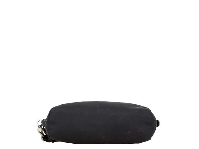Bolso Triángulo Logo Re-Nylon de Prada Vera Negro - vista 3