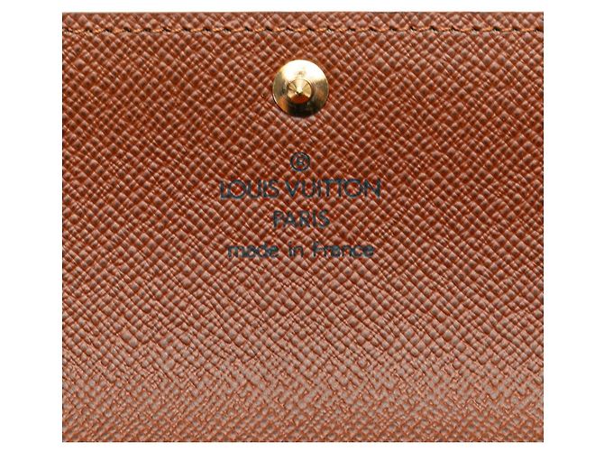 Schlüsseletui Multicle 6 Monogramm Louis Vuitton Braun - Ansicht 7