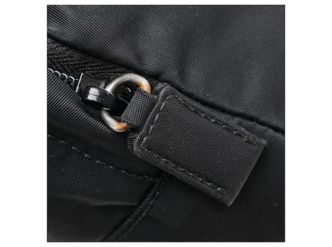 Bolsito con placa de logo triangular Prada Negro - vista 5