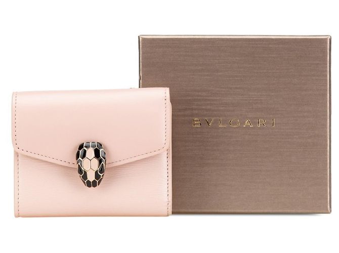Bulgari Billetera compacta Bvlgari Serpenti Forever Rosa - vista 12