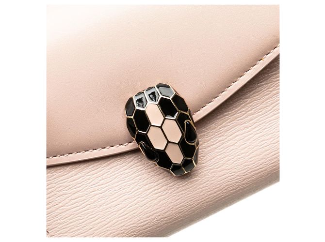 Bulgari Billetera compacta Bvlgari Serpenti Forever Rosa - vista 4