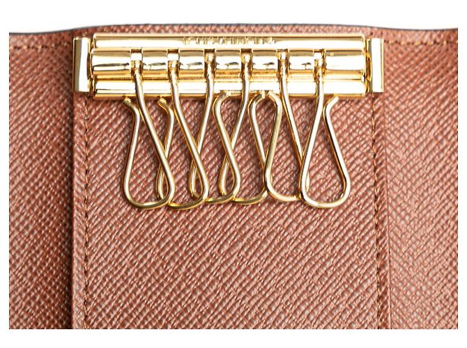 Schlüsseletui Multicle 6 Monogramm Louis Vuitton Braun - Ansicht 6
