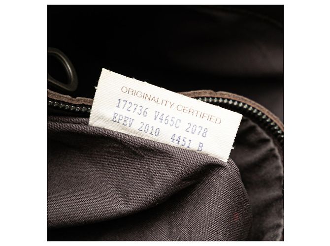 Borsa a tracolla Intrecciato di Bottega Veneta Marrone - vista 10