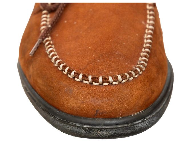 Autre Marque Scarpe in suede Fratelli Rossetti Marrone - vista 7